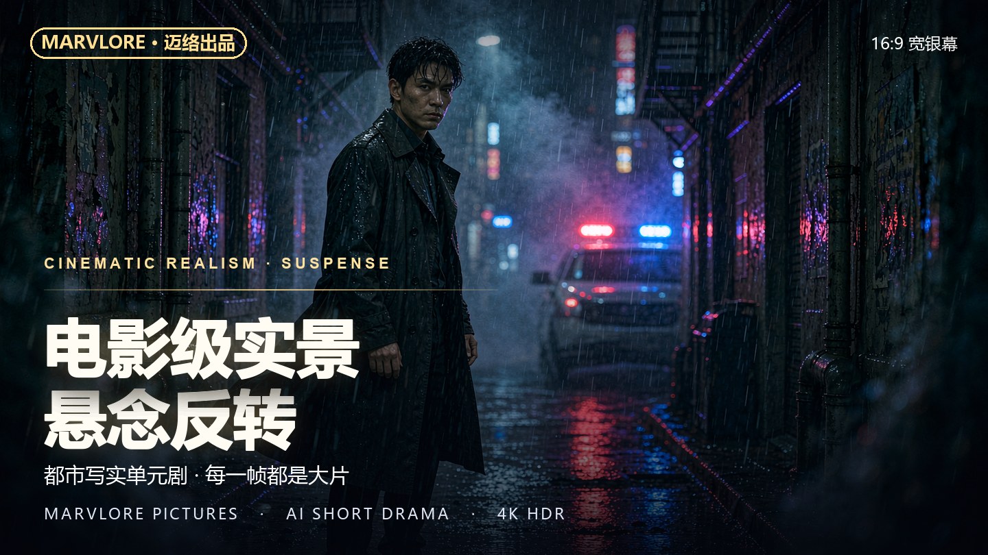 悬念反转 · 写实短剧