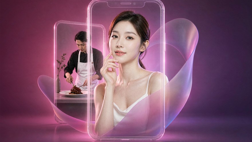 AI社媒创意短片